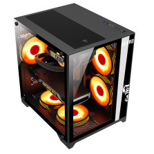 GABINETE GAMER GRODD NIGHT | LATERAL DE VIDRO - AQUÁRIO - CLANM
