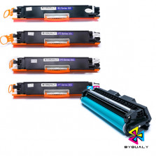 KIT TONER COMPATÍVEL  CP1025 126A 130A MAIS DR314 BYQUALY