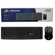 Kit Teclado e Mouse sem fio