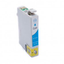 Cartucho de Tinta Compatível com EPSON TO1032 T40W TX600FW TX550W - Ciano 14ml 