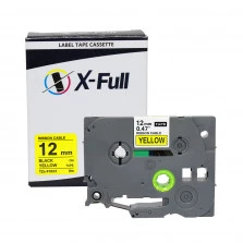 Fita rotuladora TZE-FX631 12MM Amarelo - X-Full