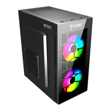 GABINETE GAMER KAESER COM VIDRO FRONTAL - CLANM