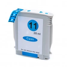 Cartucho de Tinta Compatível com HP 11 - Ciano 28ml