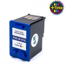 Cartucho de Tinta Microjet Compatível com HP 22 28 57XL - Colorido 14ml  