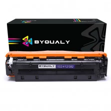 TONER PARA CP2025 CC532 CE412 CF382 AMARELO 2.8K COMPATÍVEL BYQUALY 