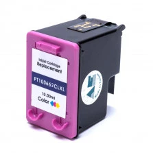 Cartucho de Tinta Microjet Compatível com HP 662XL - Colorido 10ml 