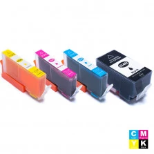 Kit Cartucho de Tinta Compatível HP 934XL Preto 58ml 935XL Ciano Amarelo Magenta 16ml 