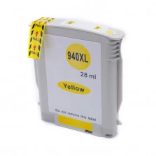 Cartucho de Tinta Compatível com HP 940XL - Amarelo 28ml