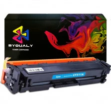 Toner Byqualy Compatível com HP CF511A 204A M180NW - Ciano 0.9K 