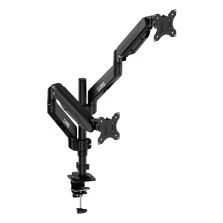 SUPORTE A GÁS PARA 2 MONITORES CS24 13"~32" - CLANM