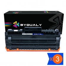 Kit 3 Toner D116 MLT-D116L 3k BYQUALY