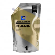 PÓ HF2520 PRETO 1KG PARA TONER HP - HIGH FUSION