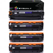 KIT TONER COMPATÍVEL HP CP2025 - 4 CORES BYQUALY