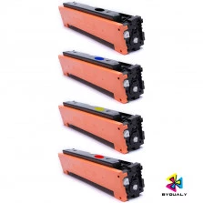 KIT TONER COMPATÍVEL HP CF410X CF411X CF412X CF413X BYQUALY