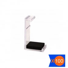 CLIP CRISTAL SÉRIE 3000 PACOTE COM 100