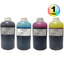 KIT TINTA CORANTE PARA HP 934, 940 E 950 PRETO, CIANO, AMARELO E MAGENTA 1L QUALY INK