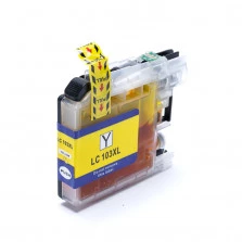 Cartucho de Tinta Compatível com BROTHER LC103XL LC105XL LC107XL - Amarelo 14ml 