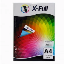 Papel Sublimático Fundo Azul A4 100GR - 50fls X-FULL