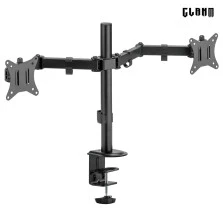 SUPORTE DOIS MONITORES CS12 17POL~32POL - VESA 75X75/100X100 - CLANM