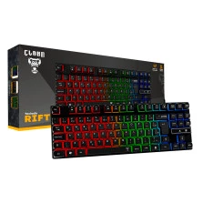 TECLADO GAMER RIFT 80% - MEMBRANA - CLANM