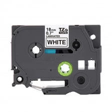 Fita Rotuladora TZe-241 TZE241 18MM BRANCO