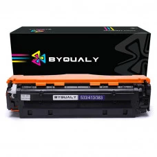 TONER PARA CP2025 CC533 CE413 CF383 MAGENTA 2.8K COMPATÍVEL BYQUALY