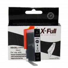 Cartucho de Tinta Compatível HP 564XL Preto 22,5ml