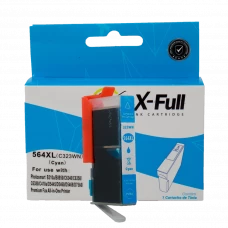 Cartucho de Tinta Compatível HP 564XL Ciano 16ml