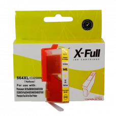 Cartucho de Tinta Compatível HP 564XL Amarelo 16ml
