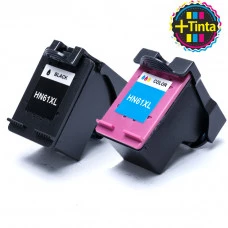 Kit Cartucho de Tinta Compatível HP 61XL Preto Color 18ml