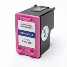 Cartucho de Tinta Compatível HP 664XL Color 12ml Microjet