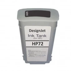 Cartucho de Tinta Compatível HP 72 Preto Fosco 130ml