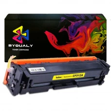 TONER COMPATÍVEL CF512A CF532A 204A 205A AMARELO 0.9K M180NW BYQUALY