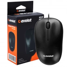 Mouse Optico EO-102 Preto 1000Dpi Ms851 EVOLUT