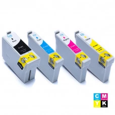 KIT CARTUCHO EPSON TO1401 PRETO, TO1402 CIANO, TO1403 MAGENTA E TO1404 AMARELO