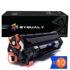 Kit 10 Toner CF283 83a m127 1.5k BYQUALY