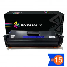 Kit 15 Toner Compatível CF218A 218 M132FW COMPATÍVEL BYQUALY