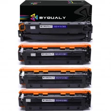 KIT TONER COMPATÍVEL HP CP2025 - 4 CORES BYQUALY