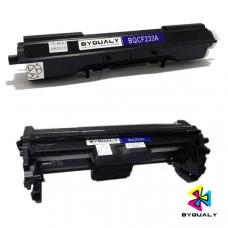 KIT TONER CF233A + UNIDADE DE CILINDRO CF234 BYQUALY COMPATÍVEL