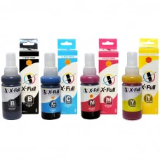 KIT TINTA T664 EPSON ECOTANK 4 CORES 100ML XFULL ULTRA