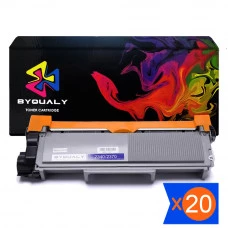 Kit 20 Toner TN2340 TN660 2.6K Compatível BYQUALY