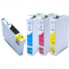 KIT CARTUCHO EPSON TO1171 PRETO, TO732 CIANO, TO733 MAGENTA E TO734 AMARELO TX115