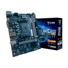 PLACA MAE B450M - SOCKET AM4 - DDR4 - M.2 NVMe - CHIPSET B450 - PCWIN