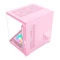 GABINETE GAMER, GRODD, LATERAL DE VIDRO, AQUÁRIO, vidro, ROSA, CORDEROSA, PINK, CANDY, CANDI